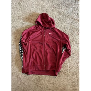 nike maroon hoodie Woman’s  medium Logo